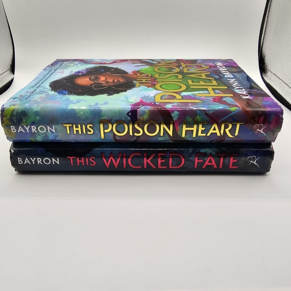 The Poison Heart and The Wicked Fate by Kalynn Bayron 2 Hardcover Books - Picture 9 of 10